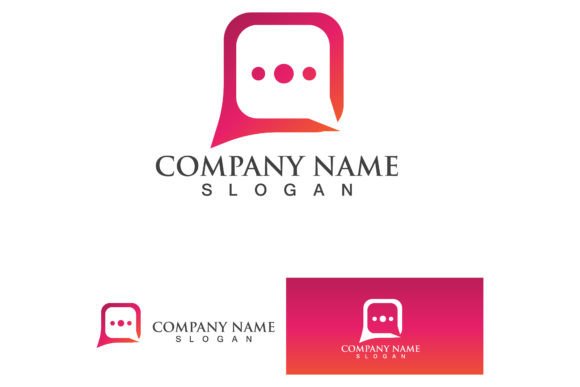 Download Bubble Chat Social Messenger Logo Icon - Premium Bundle