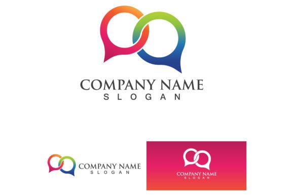 Download Bubble Chat Social Messenger Logo Icon - Premium Bundle
