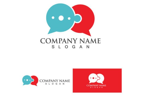 Download Bubble Chat Social Messenger Logo Icon - Premium Bundle