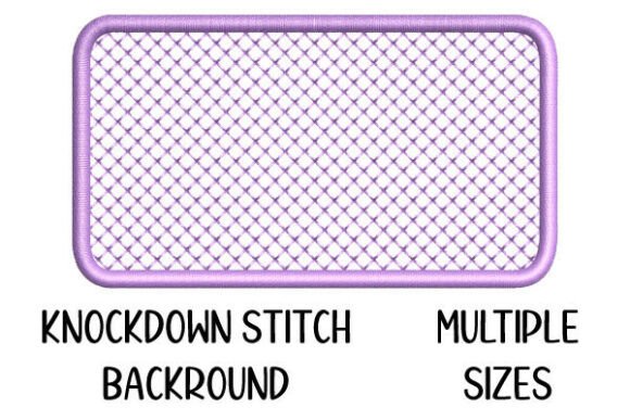 Download Knockdown Stitch Rounded Rectangle - Rectangle Collection